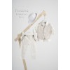  Piccolino Βαπτιστικό κοστούμι Francisco σε χρώμα Ivory